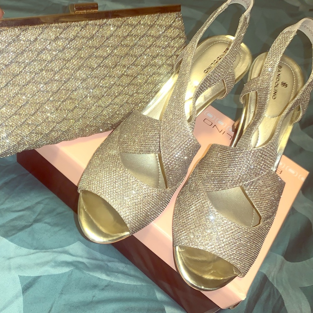 Women’s Dressy sling back w/ matching purse